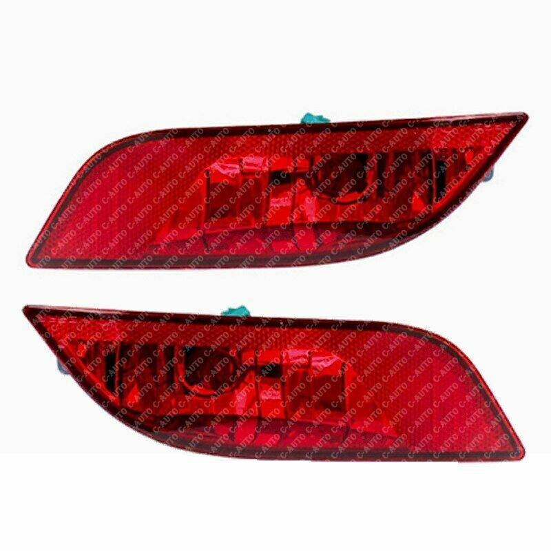 ?? Pair Rear Bumper Taillight Reflector Light for Jeep Compass 2017-2019 ??