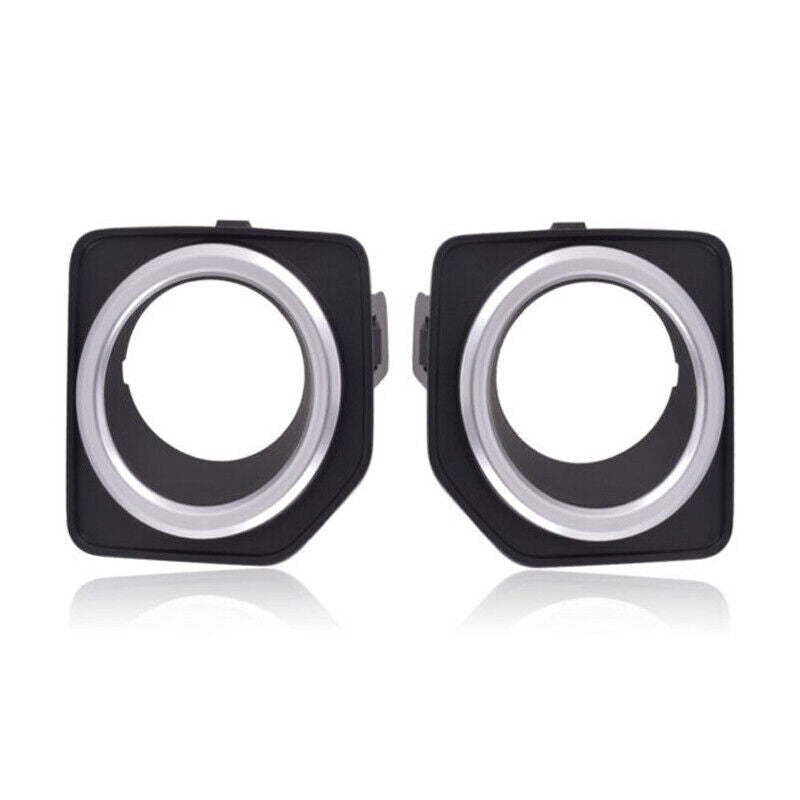 Pair Front Fog Driving Light Cover Trim Fit for Land Rover LR2 Discovery 2013-15
