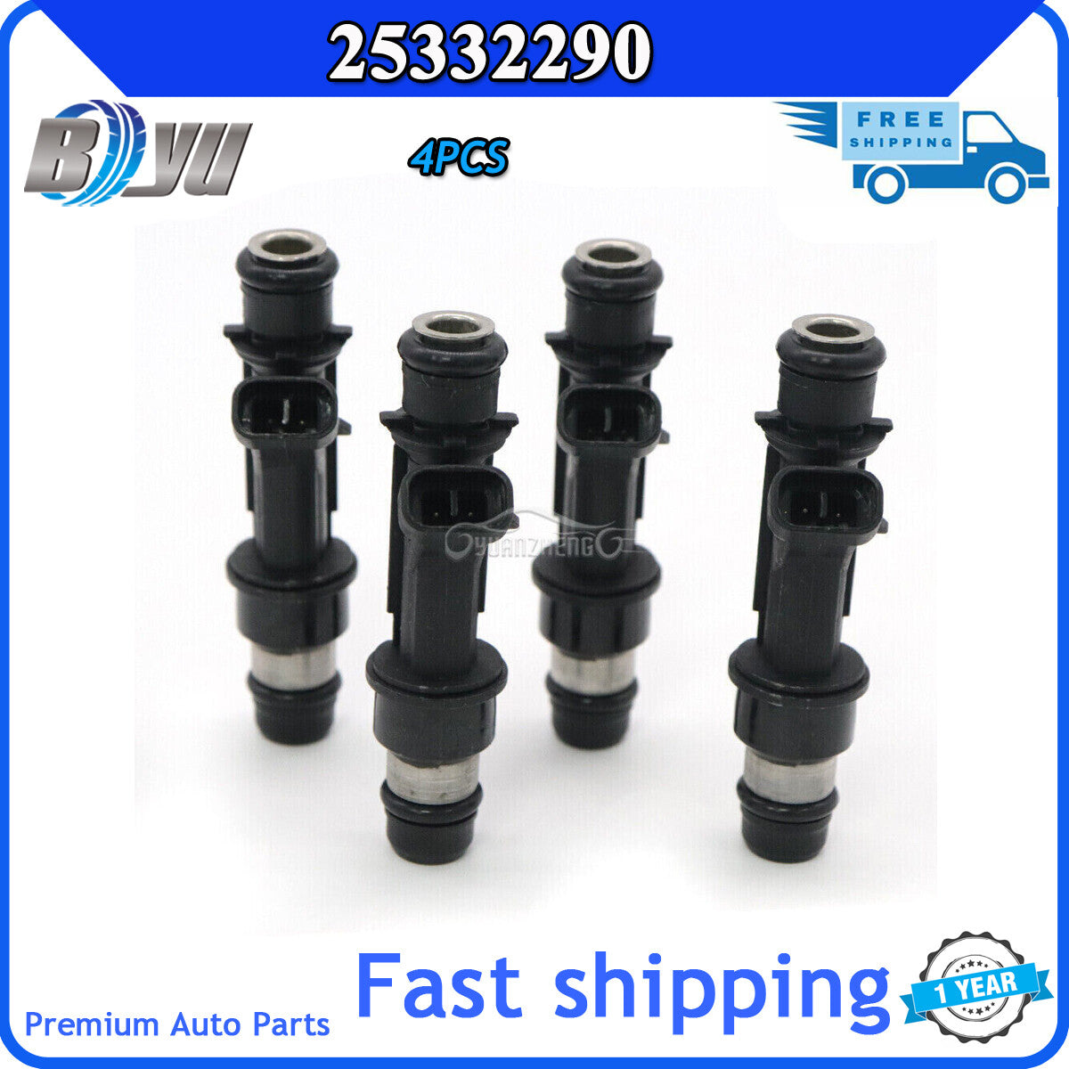 25332290 is a new 4-piece fuel injector for Suzuki Reno Forenza Breno 2.0L (model 96334808).
