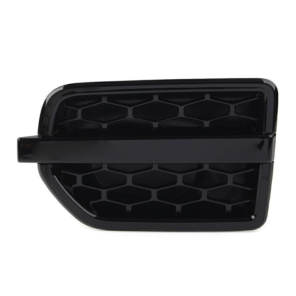 Front Grille Air Intake Fender Vent Grill Fit for Land Rover LR4 2010-16 Left Black