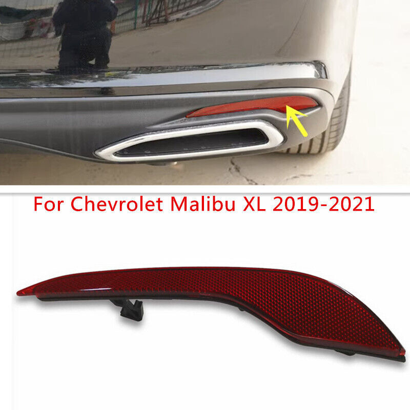 Right Rear Bumper Reflector Light Fog Lamp Fit for Chevrolet Malibu XL 2019-2021