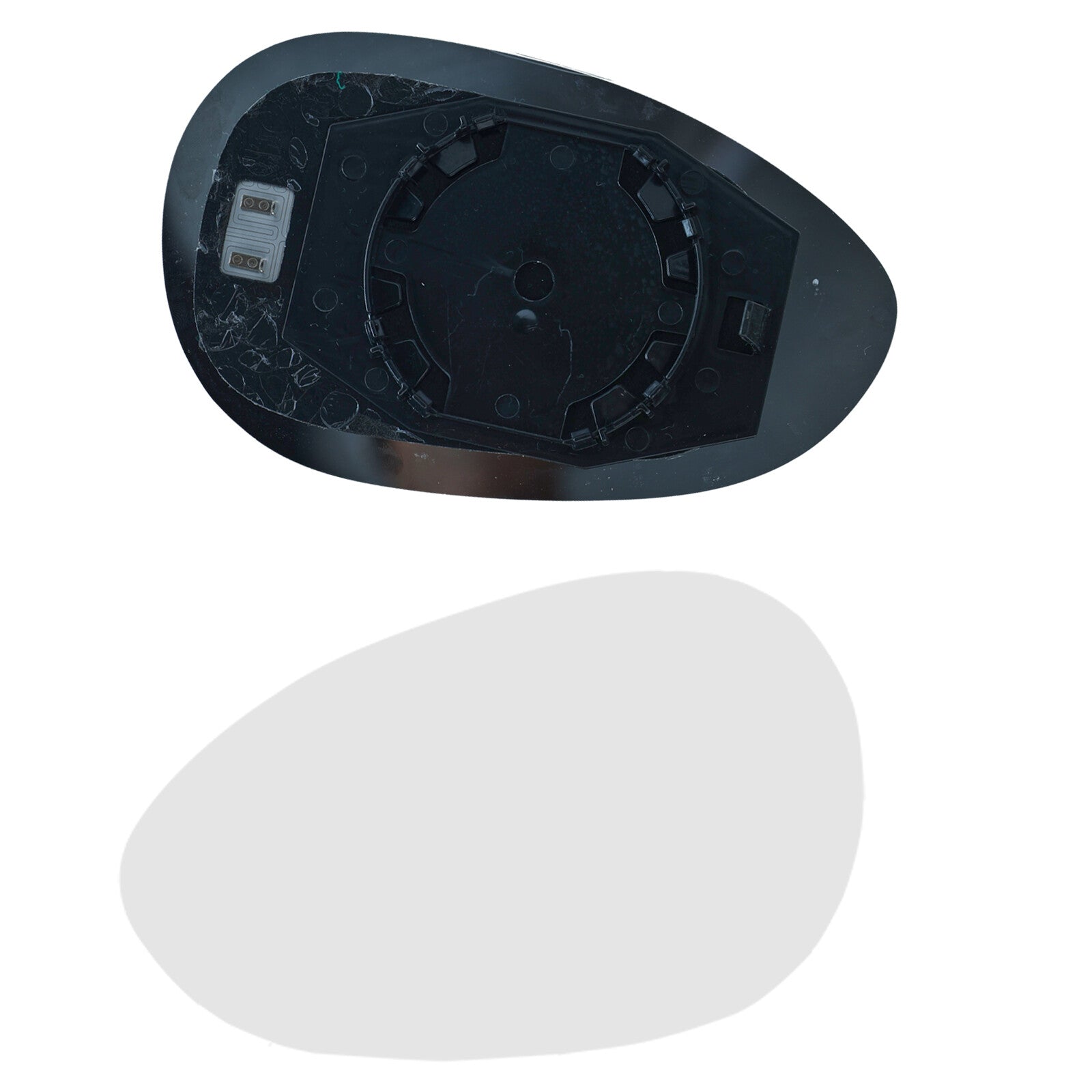 for Fiat 500 500c 2007 - 2023 Glass Door Side Left Passenger Heated Wing Mirror