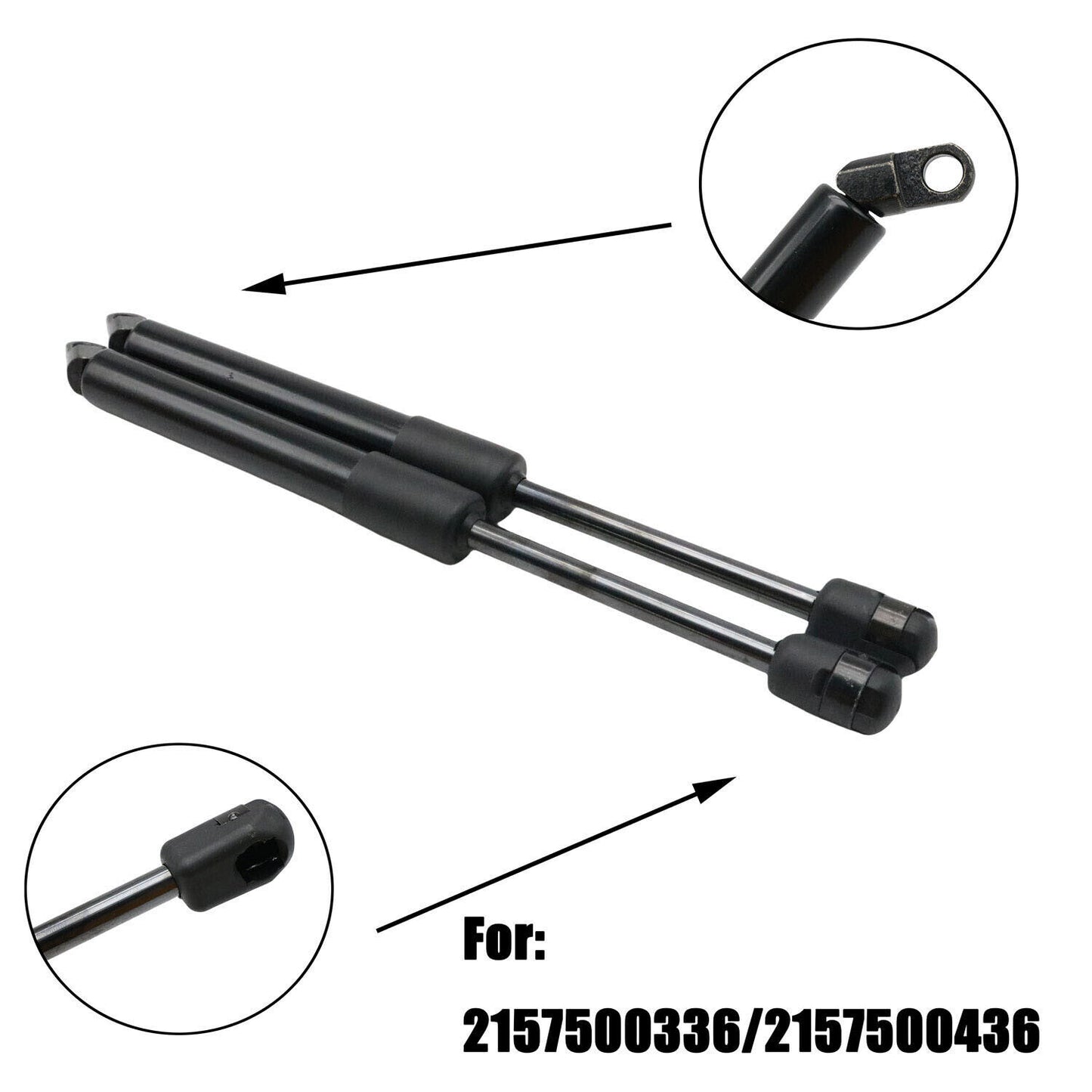 for Mercedes W215 CL500 CL55 CL600 CL65 Set of 2 Trunk Support Strut Shocks
