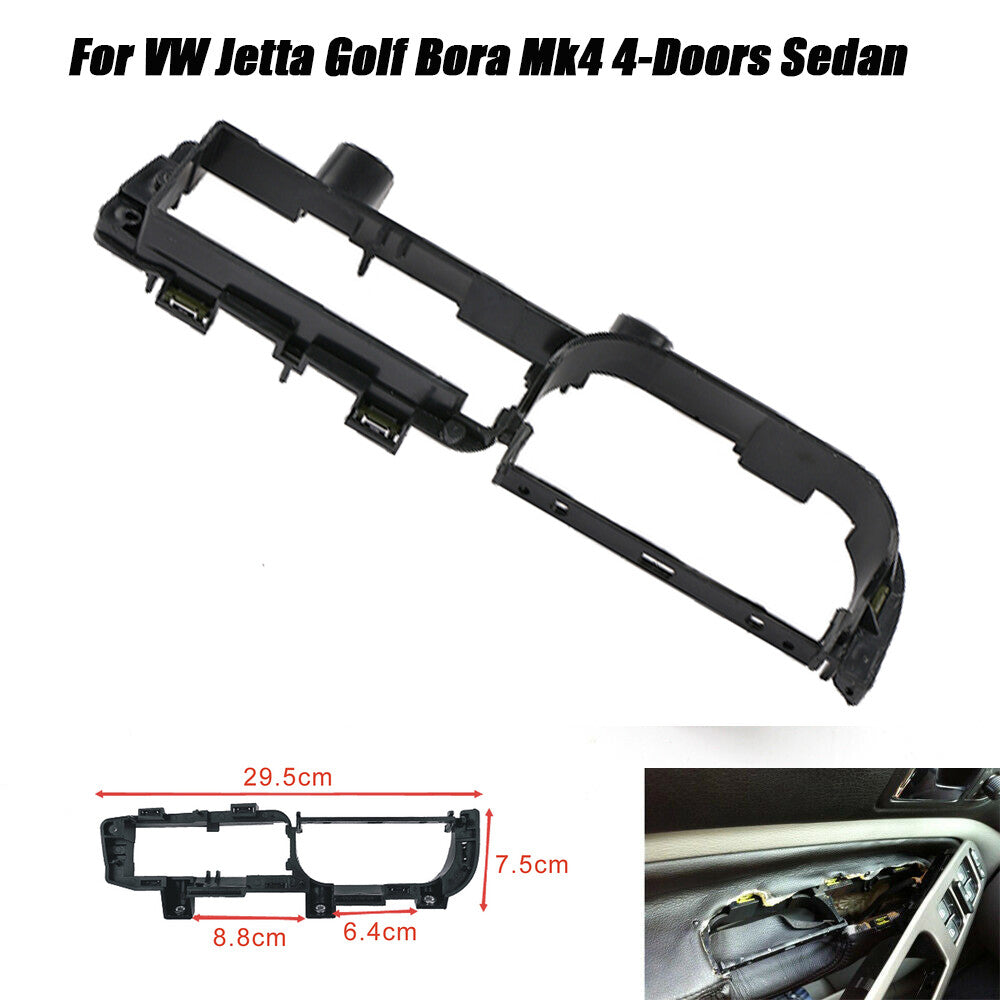 Window switch panel bracket kit for Volkswagen for Jetta for Golf for Bora Mk4 4-door sedan
