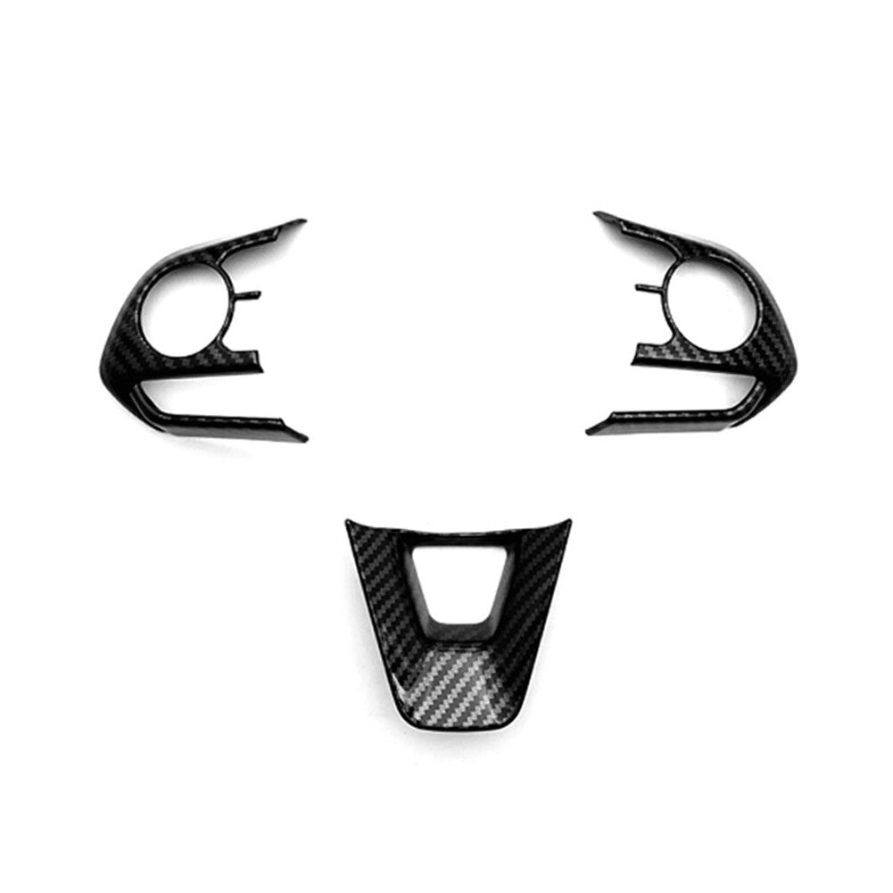 3pcs Steering Wheel Frame Cover Trim for Toyota for Corolla 2019-2024