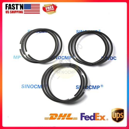 D902 Engine Piston Ring Set For Kubota KX41-3 Excavator BX25 TractorUtility New