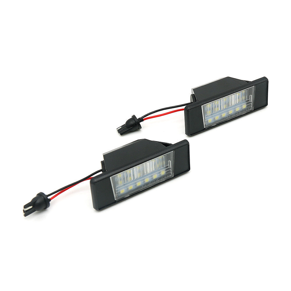 2Pcs Rear LED Number License Plate Light Lamp for Infiniti Q50 2013-2020 / for Nissan