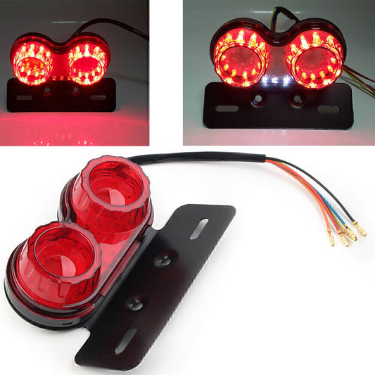 Motorintegriertes R¨¹cklicht Doppelblinker Bremskennzeichenleuchte ROT