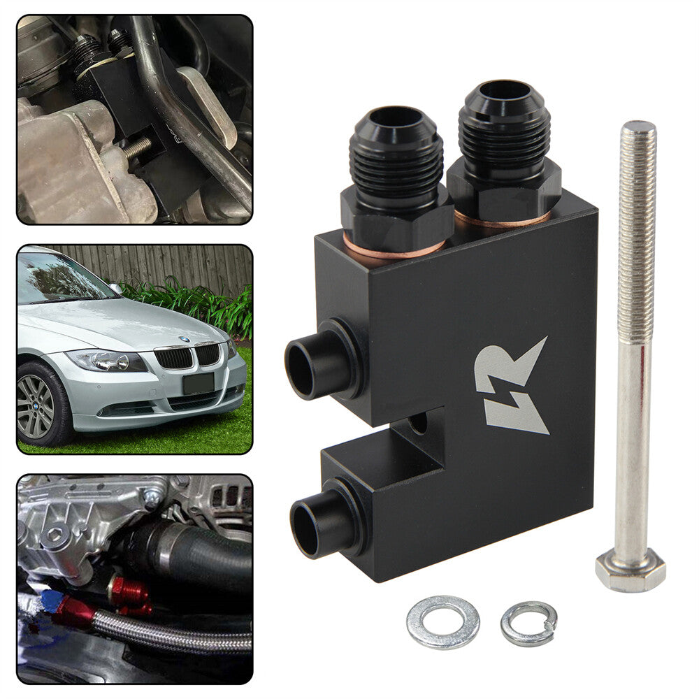 LR Oil Filter Adapter Plate for BMW N54 Engines 135i E82 335i E90 E92 E93 06-11
