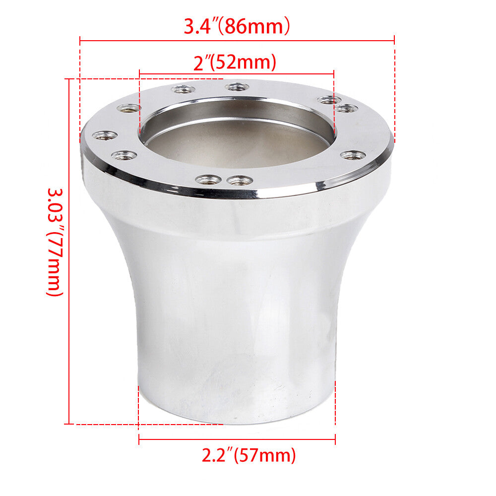 New 14inch for Golf Cart Gold 56 Hole Steering Wheel with for Yamaha G1-G29 Hub Adapter