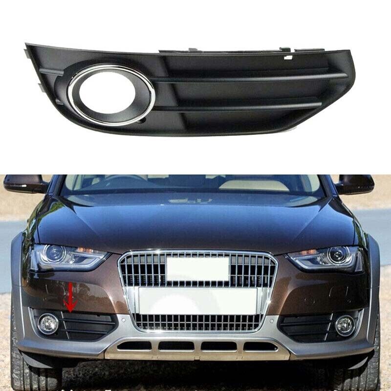 Right Front Bumper Fog Light Lamp Cover Grille for Audi A4 Allroad 2012-2016