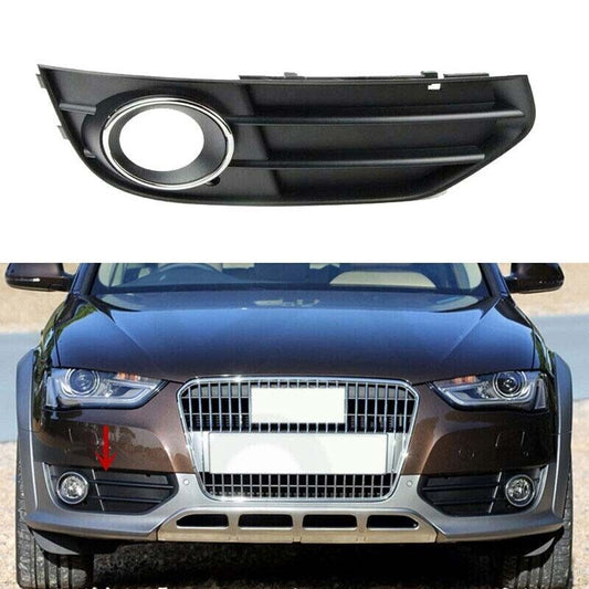 Right Front Bumper Fog Light Lamp Cover Grille for Audi A4 Allroad 2012-2016