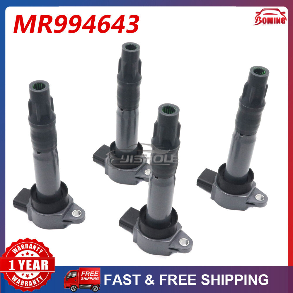 MR994643 4PCS Ignition Coil for Mitsubishi Eclipse Galant Lancer Outlander 2.4L