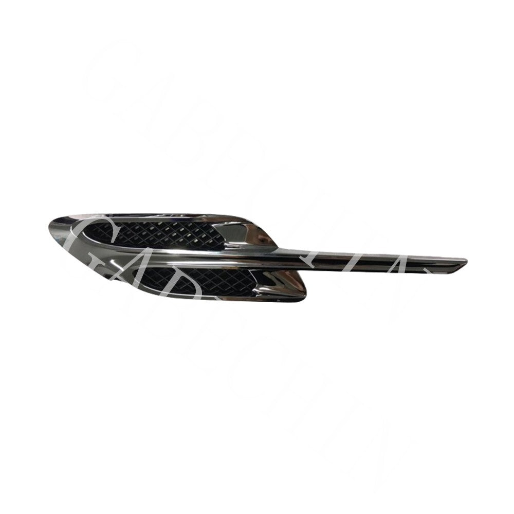 Left fender vent grille for Bentley GT GTC 16-19. Equipment Manufacturer: 3W3821273B