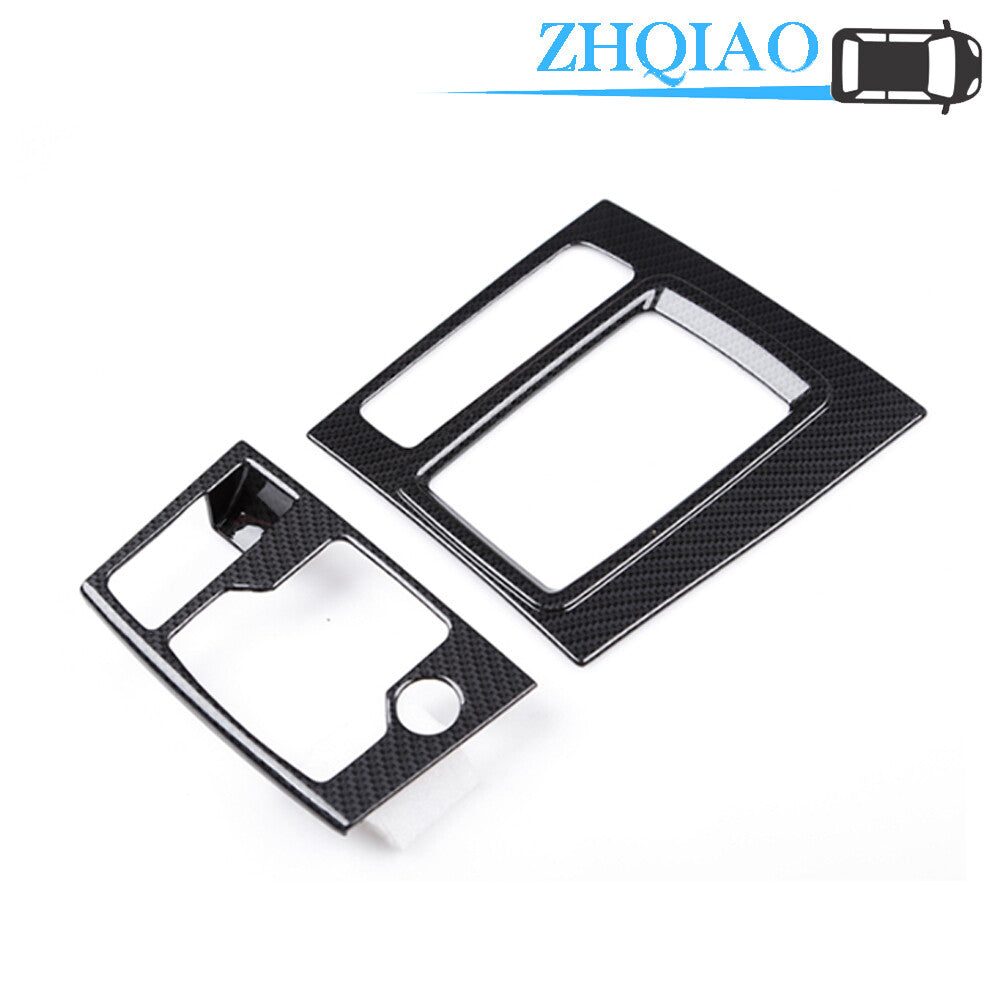 Carbon Fiber Inner Gear Shift Frame Cover Trim Fits for Mazda M6 Atenza 2017 2018