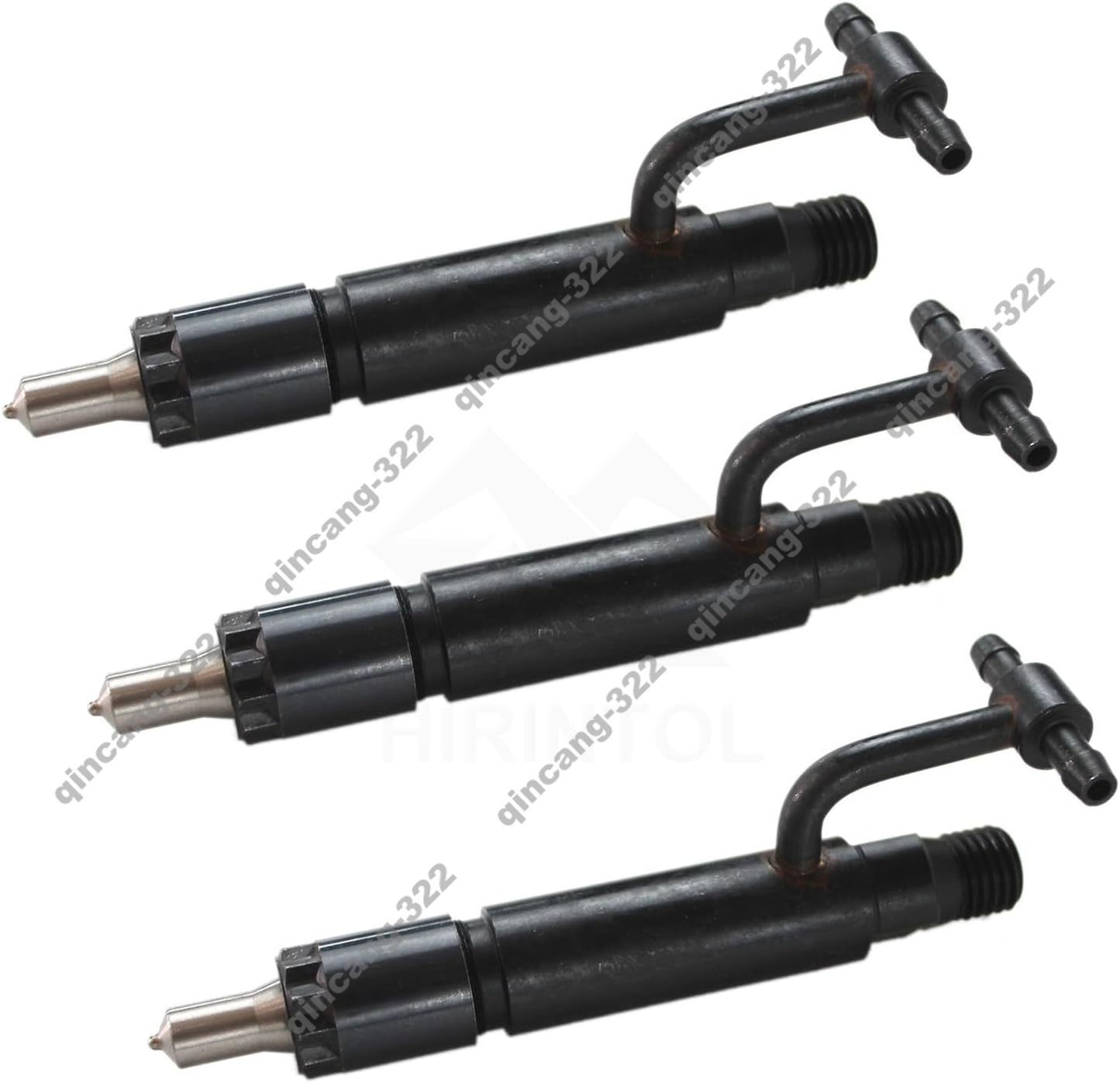 3Pcs Fuel Injector 729004-53101 for Yanmar 3TNV88 Komatsu S3D84E-5 Engine