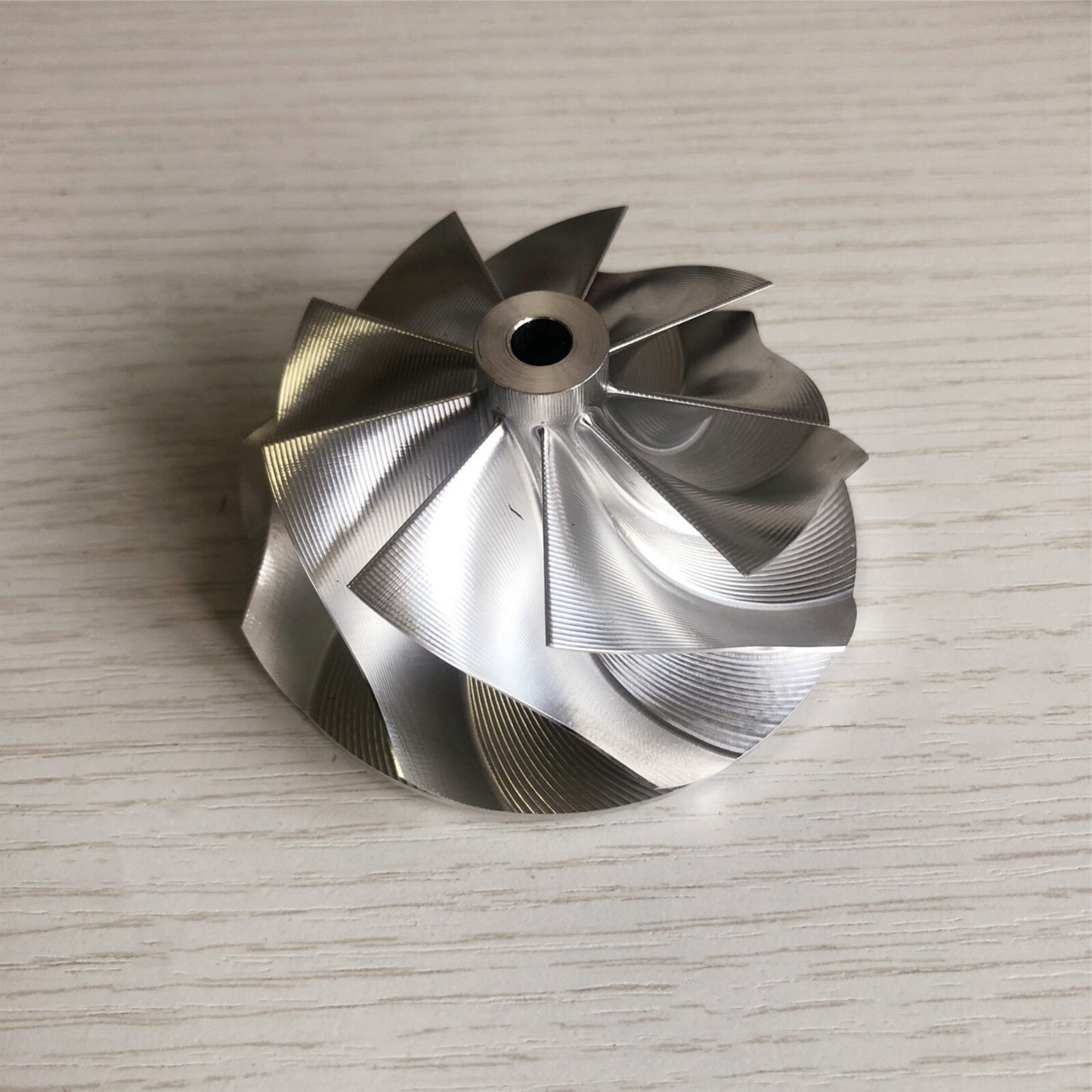 G35-900 61.75/76.60mm 9+0 Blade Spot Milling Compressor Wheel