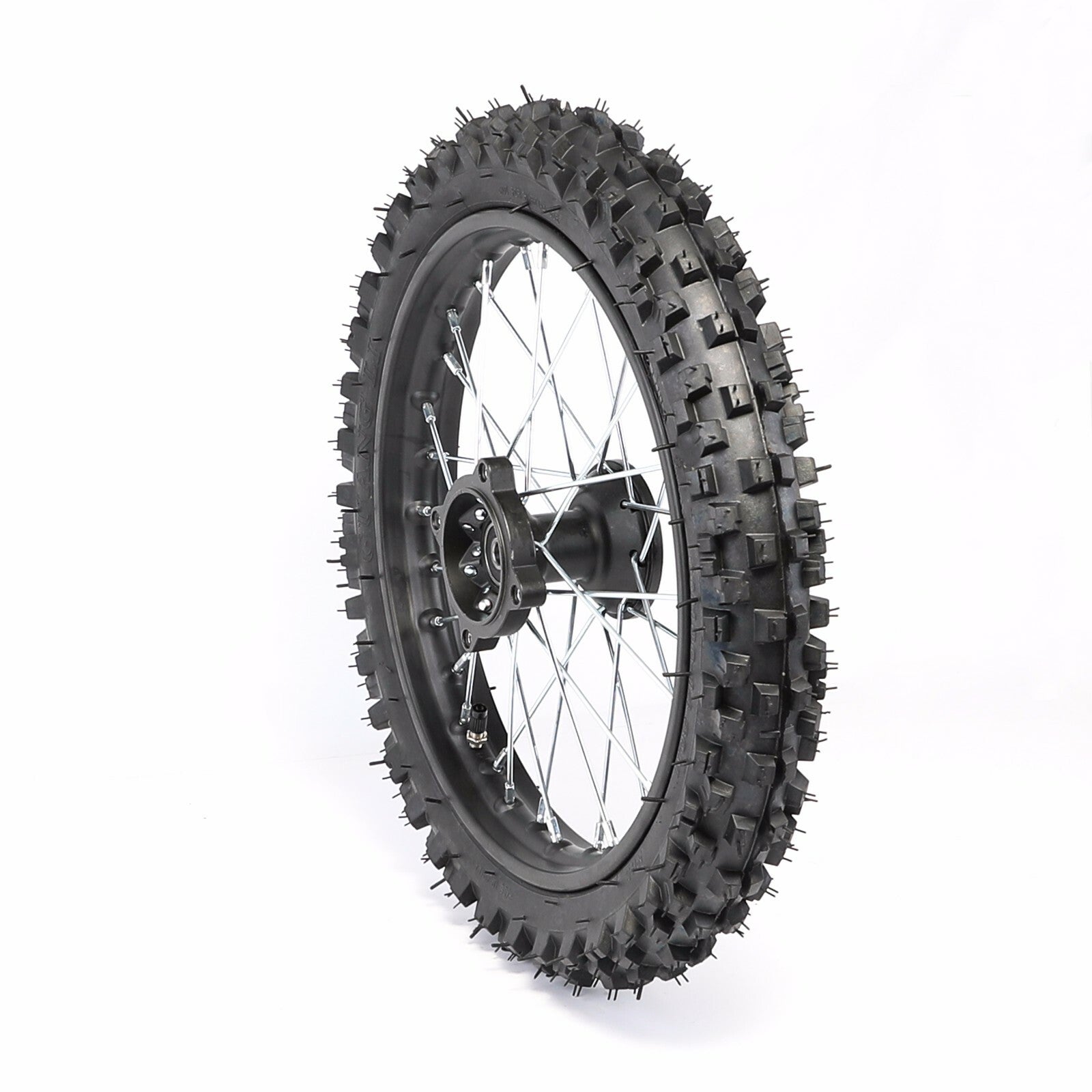 12mm 14-inch front wheel with 60/100-14 tire and rim suitable for Taodao SSR 125cc/110cc pit cross-country bike.