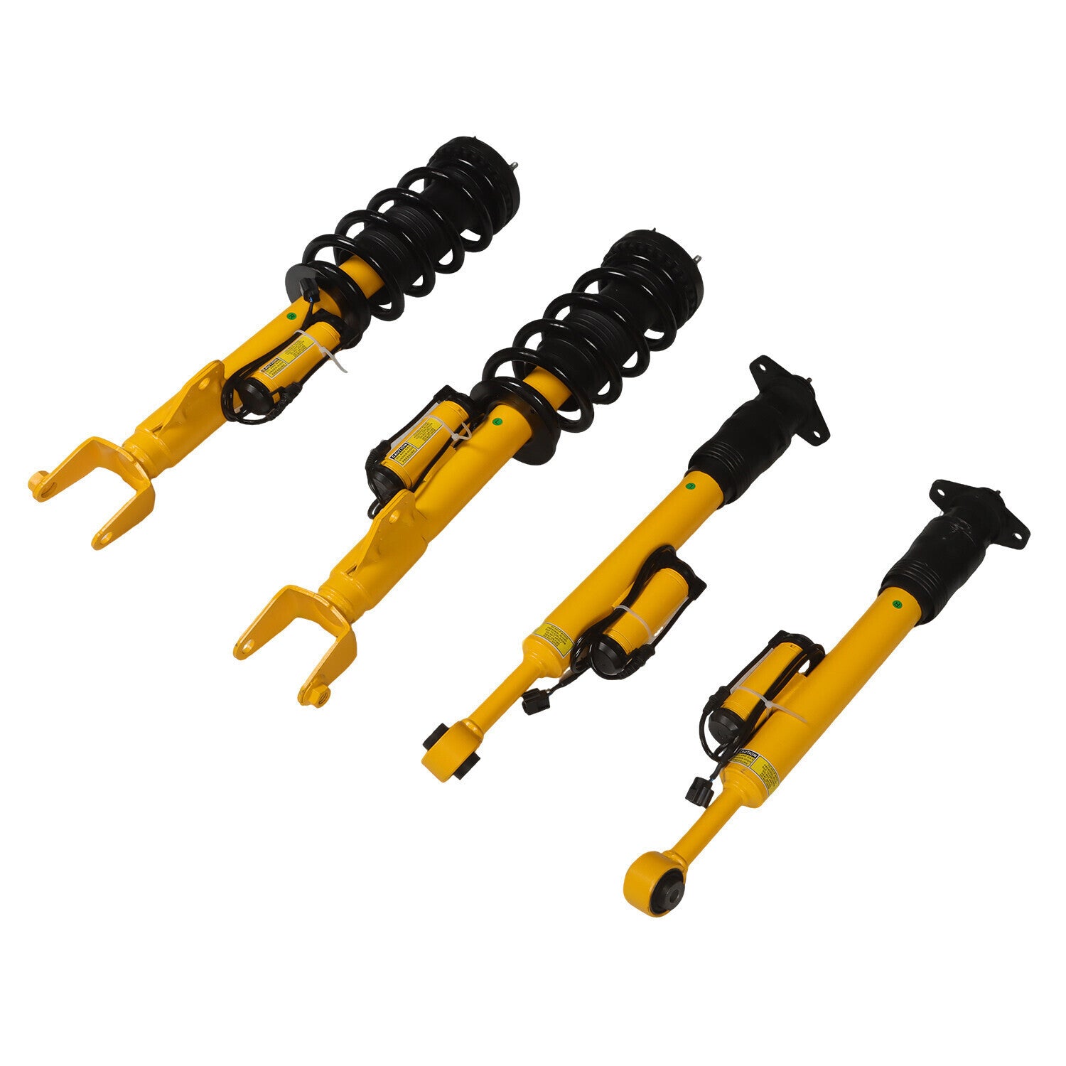 Four front and rear shock absorber struts with adaptive damping, suitable for GMC for Sierra 1500 19-23