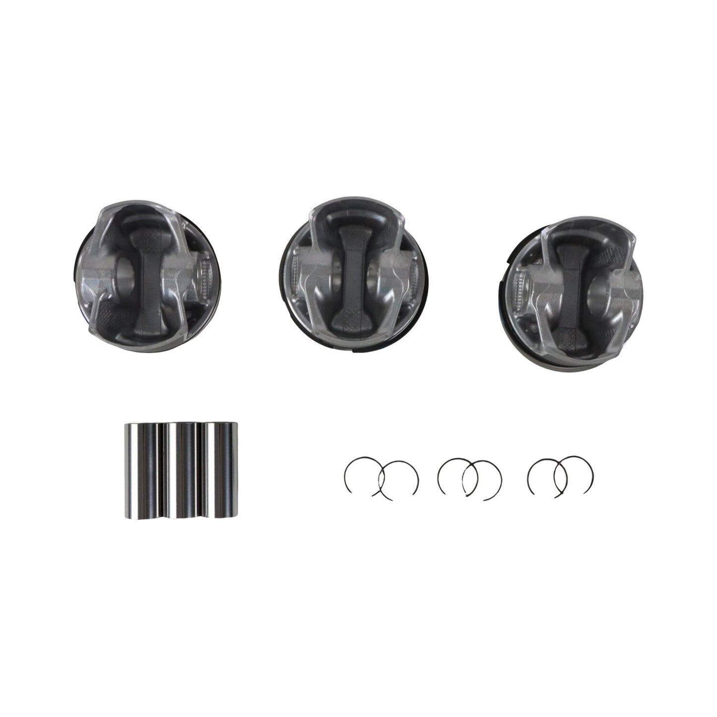 3x Pistons  Rings Kit 11:1 22mm for BMW for MINI Cooper X1 F20 F22 F30 B38A15 1.5T