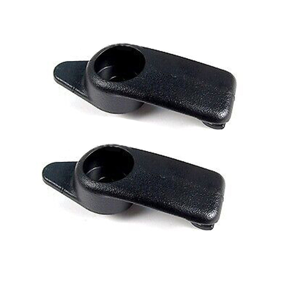 PAIR For 1997-2004 for Chevrolet for Corvette C5 Black Sun Visor Clips Bracket Holder