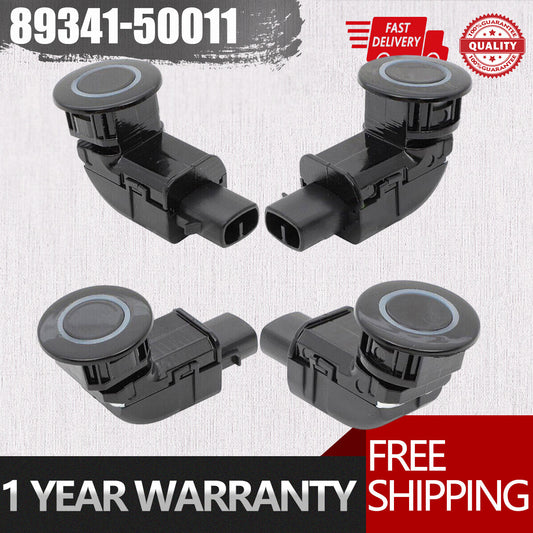 4PCS PDC Parking Sensor 89341-50011 for Lexus GS300 GS430 GS450h IS250 IS350