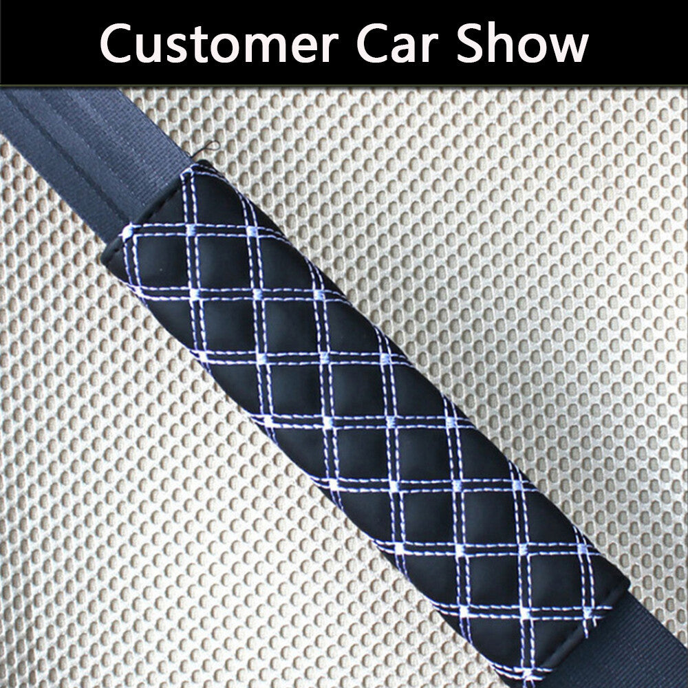 Car for Seat Belt Cover Pads Car Safety Cushion Covers Strap Pad For Adults Kids 2X