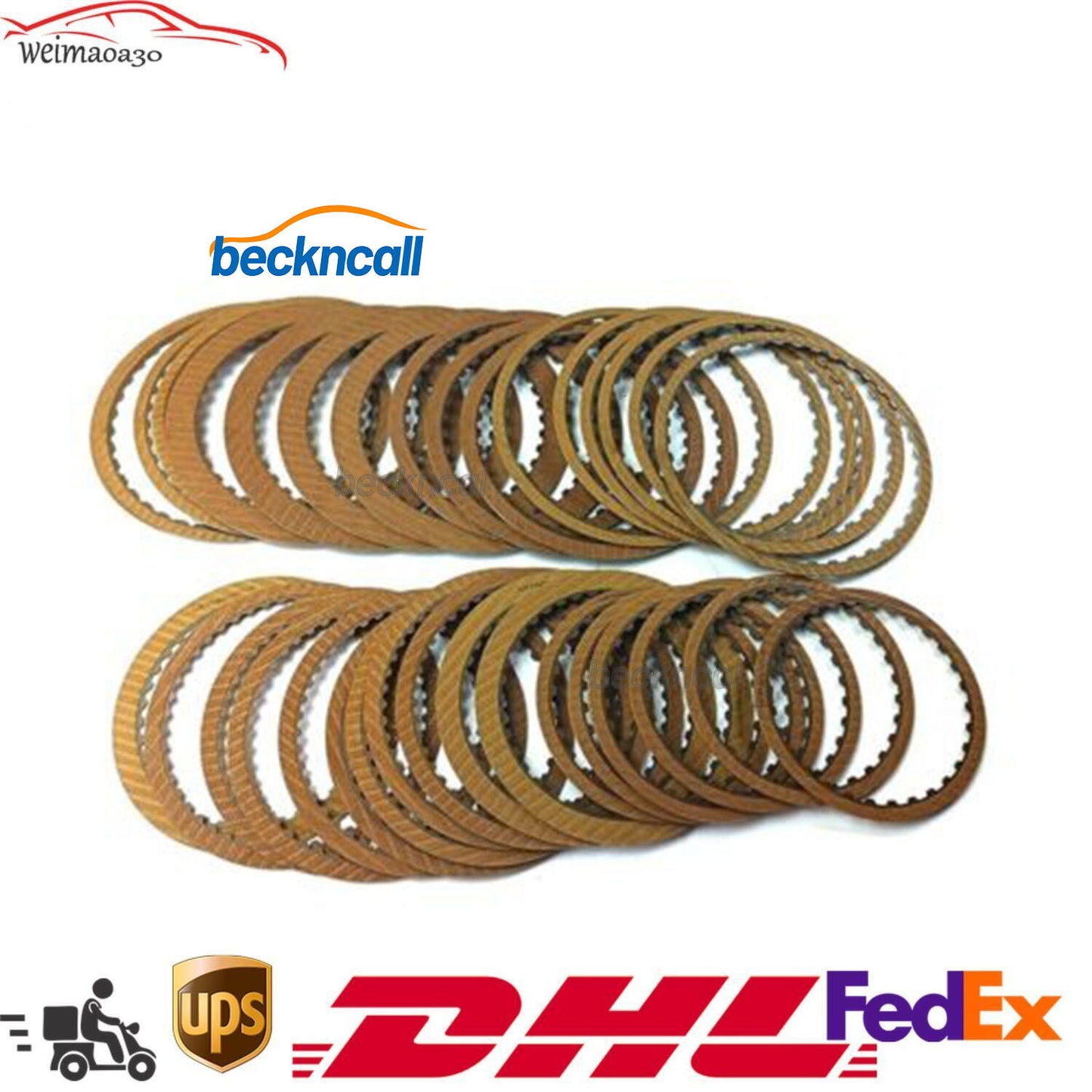 Auto Transmission Clutch Plates Friction Kit w/ A750E A750F for 2003-UP for Toyota