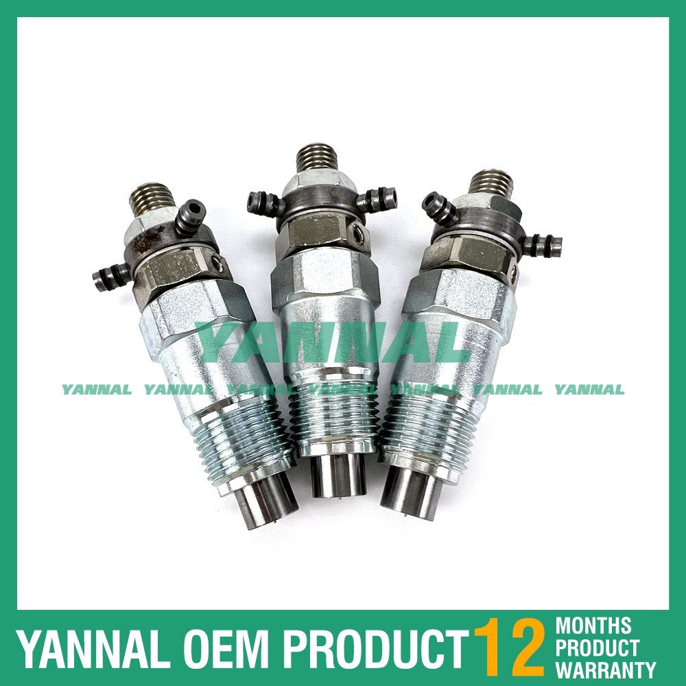 4-pack of fuel injectors suitable for Bobcat 743, 643, 645, Kubota D750, D850, V1702, V1902 3974254
