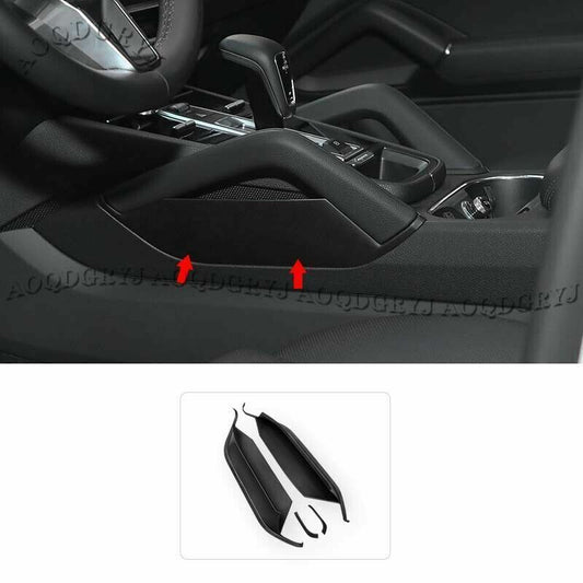 for Porsche for Cayenne 2019-2023 Black Inner Armrest Storage Container Holder Cover