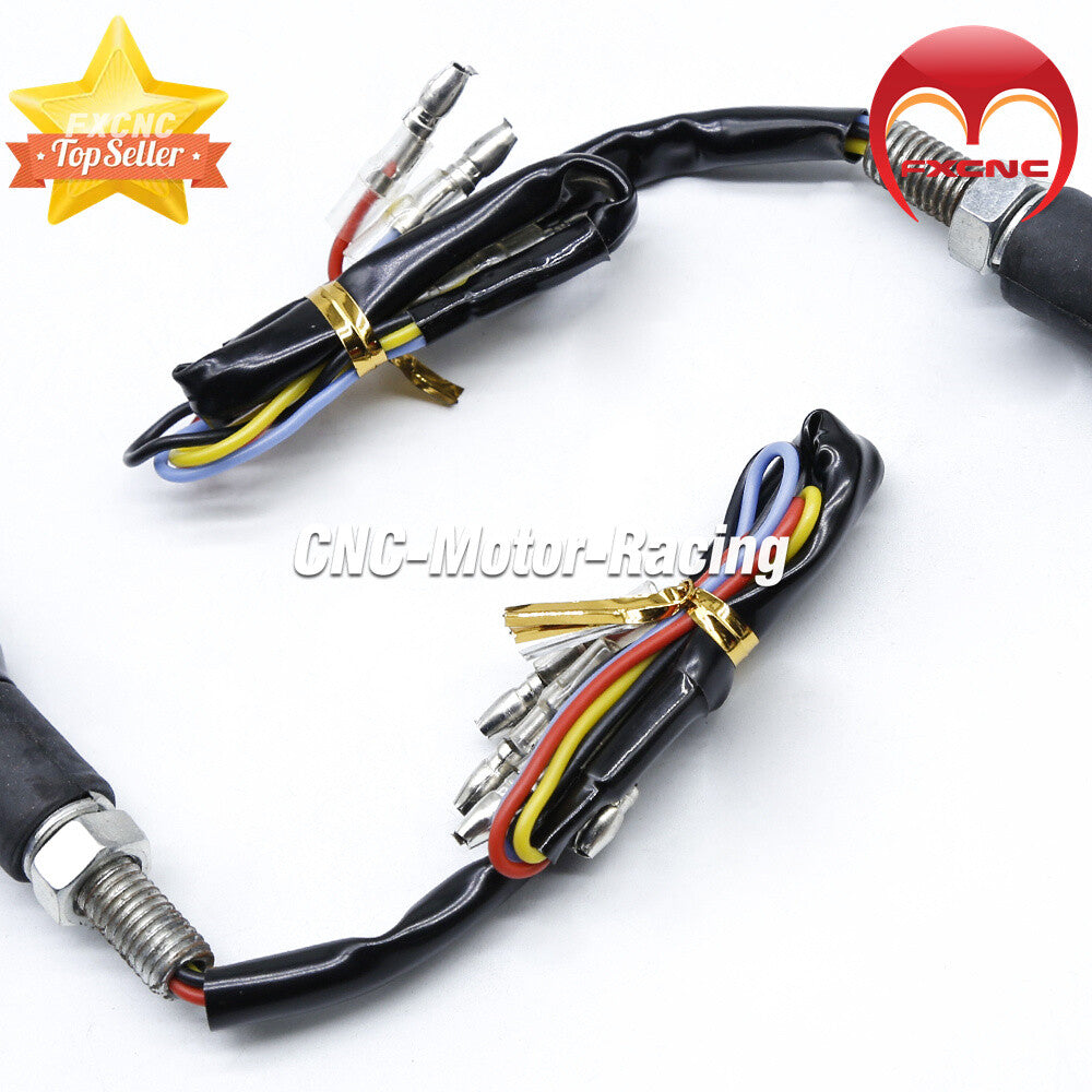 Universal DC 12V 5.4W 4-wire LED flashing turn signal light for motorcycles