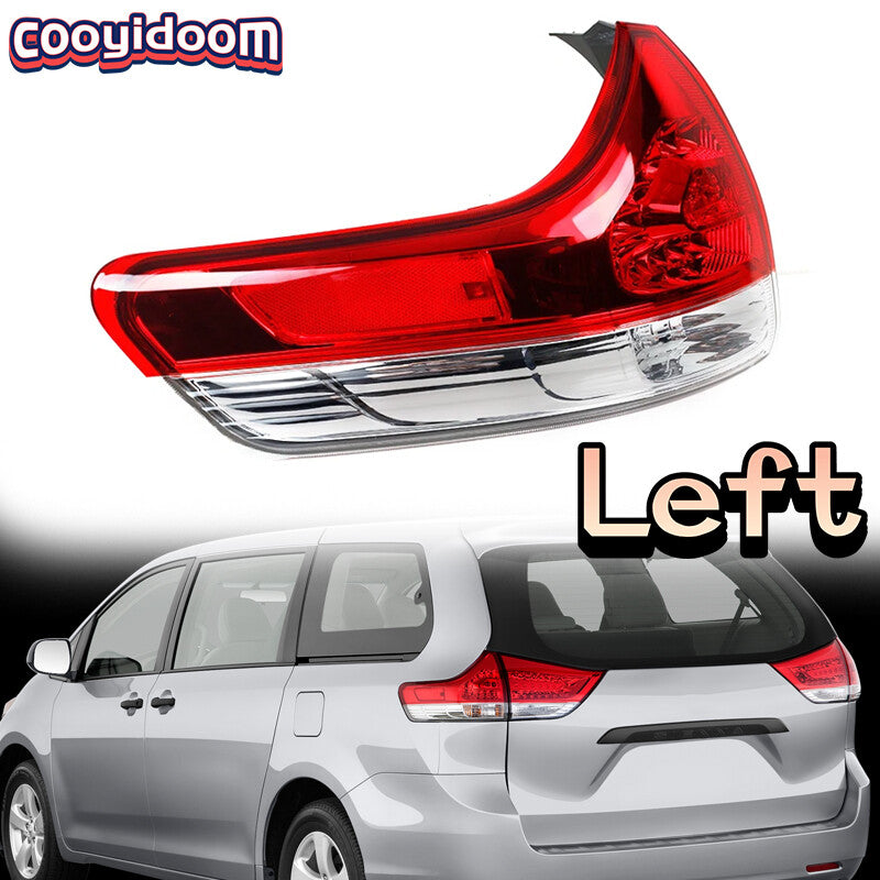 Tail Light Lamp Left For 2011-14 for Toyota for Sienna Rear Outer brake Lamp 8156008030