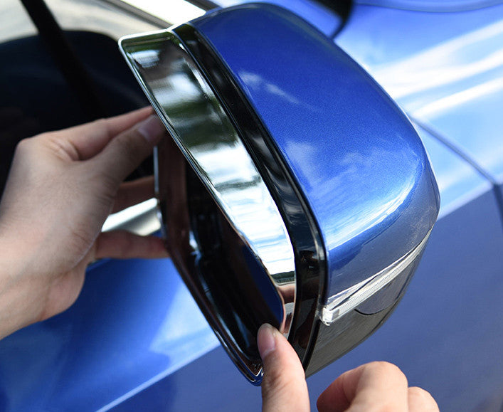 for BMW 3-Series G20 2019-23 ABS Chrome Rear View Mirror Rain Eyebrow Frame Trim