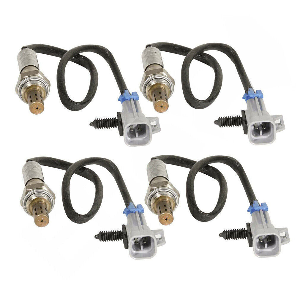 4PCS Up+Downstream Oxygen Sensor for Chevrolet Blazer Silverado Tahoe for GMC for Sierra