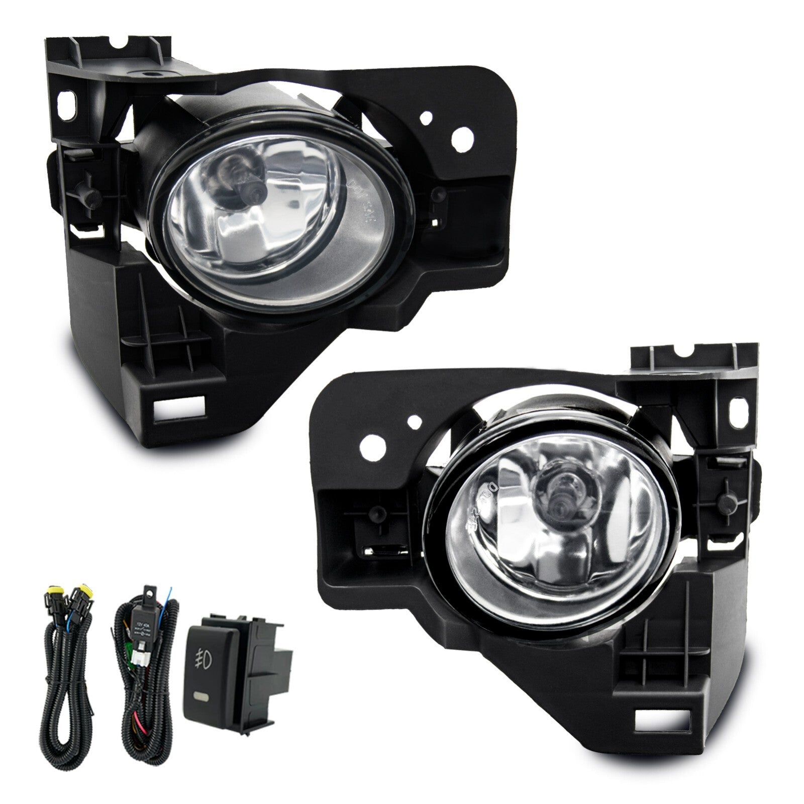 Fog lights compatible with 2009-2014 for Nissan Maxima Front Driver fog lights.