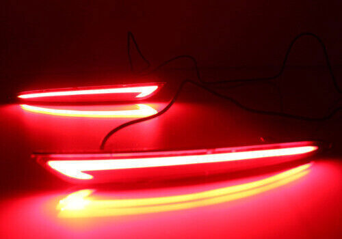 for Ford Mondeo Fusion 13-2018 Brake Fog Light LED Rear Bumper Light Assembly 2X
