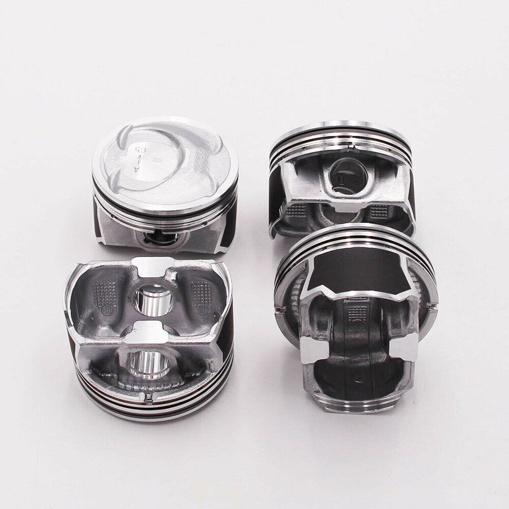 4x Connecting Rod +Piston Kit for Hyundai Sonata for Kia 11-13 Sorento Optima 2.4L