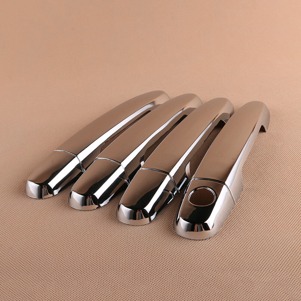 Chrome 4Pcs Outside Door Handle Cover fits for Toyota RAV-4 2009 2010 2011 2012 2013