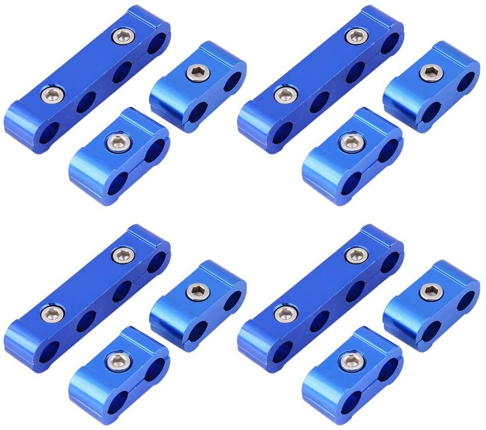 10mm 9mm 10mm Black Spark Plug Wire Separator Splitter Loom for Ford for Toyota