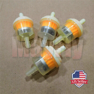 12pcs Gas Oil Fuel Filter 50cc 90cc 110cc 150cc 250cc Atv Dirt bike Scooter