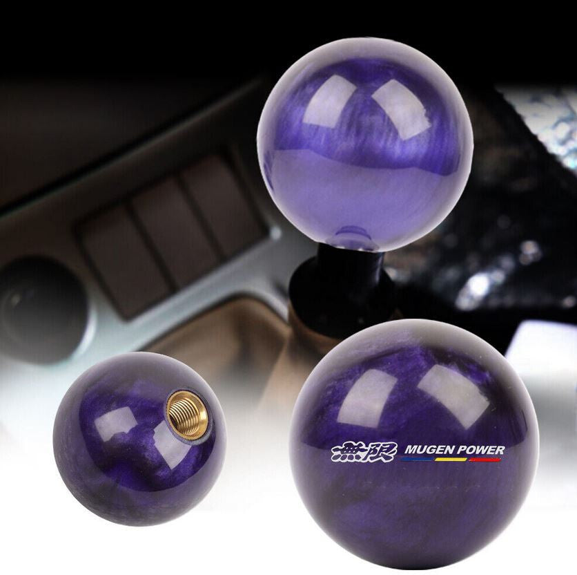 Manual gear shift lever and transmission shoe cover, Mugan purple, suitable for Honda for Acura .
