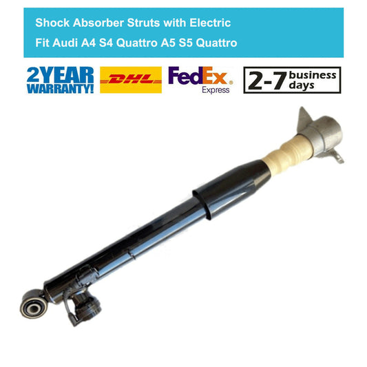 for Audi A4 Quattro S4 A5 S5 2008-17 1x Rear Right Shock Absorber Strut Electric