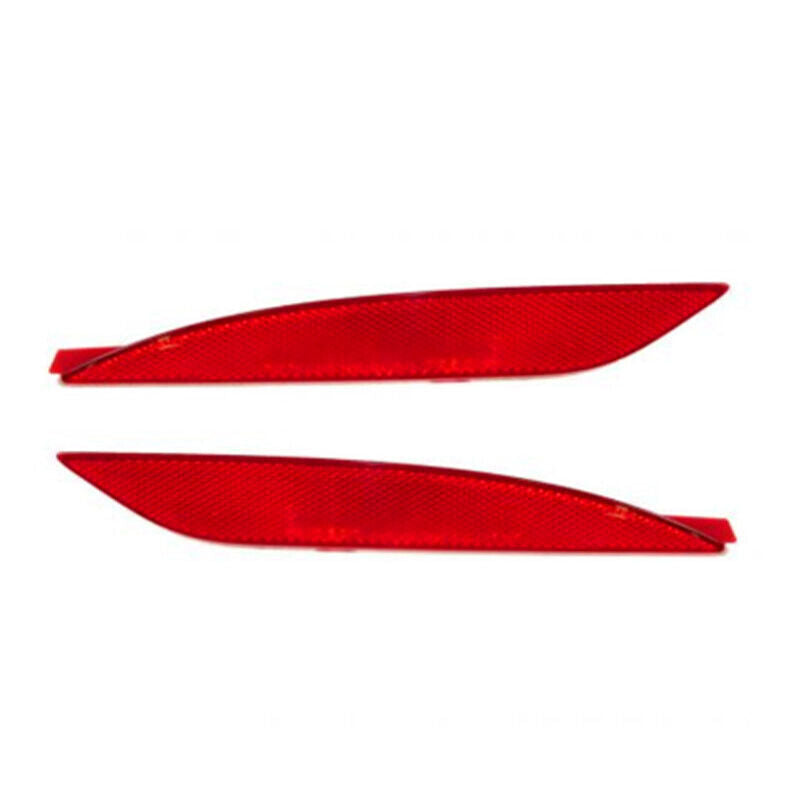 for Hyundai Sonata 2011 2012 2013 Rear Bumper Red Reflector Lens Pair