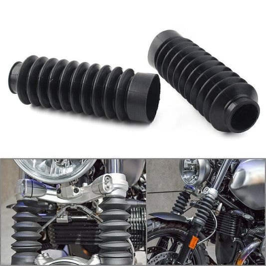 Front Dust Rubber Fork Slider Cover Black For 2014-2020 for BMW R Nine T Racer Pure