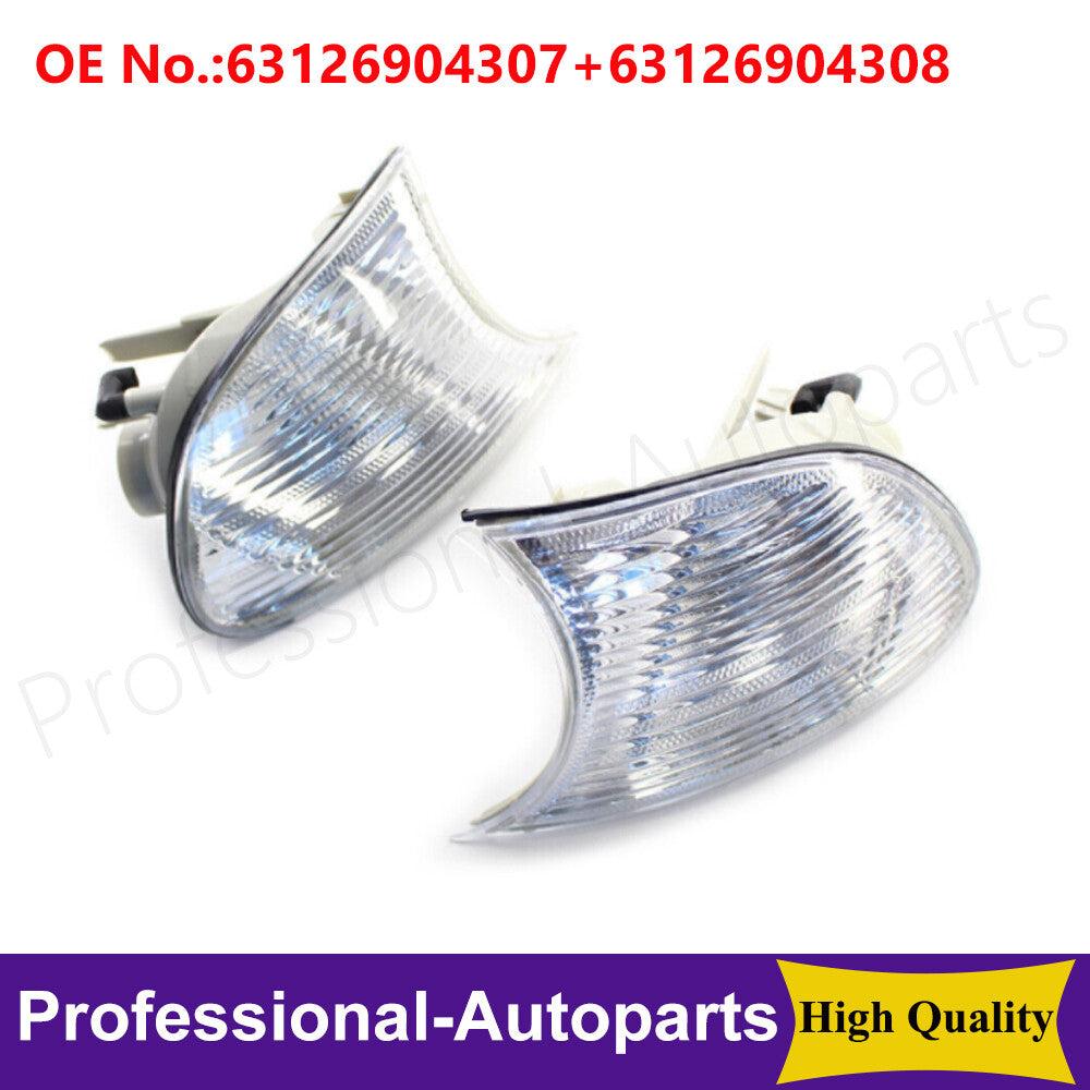 2-pack of corner turn signal lights for BMW E46 2-door (1998-2001)