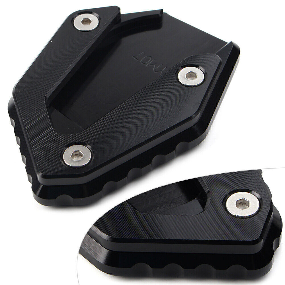 Seitenst?nder Pad F¨¹r for YAMAHA MT-07 TRACER700 FZ-07 2014-2021 Motorrad Schwarz