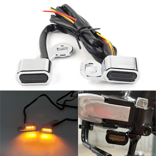 Sequentielle LED-Blinker Flowing for Mini -Lenkerleuchte Fit for Harley Motor