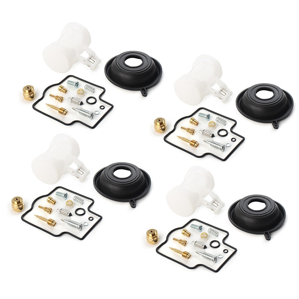 for Kawasaki ZZR400 ZX400 1990-2006 Carburetor Repair Kit Vacuum Diaphragm Float