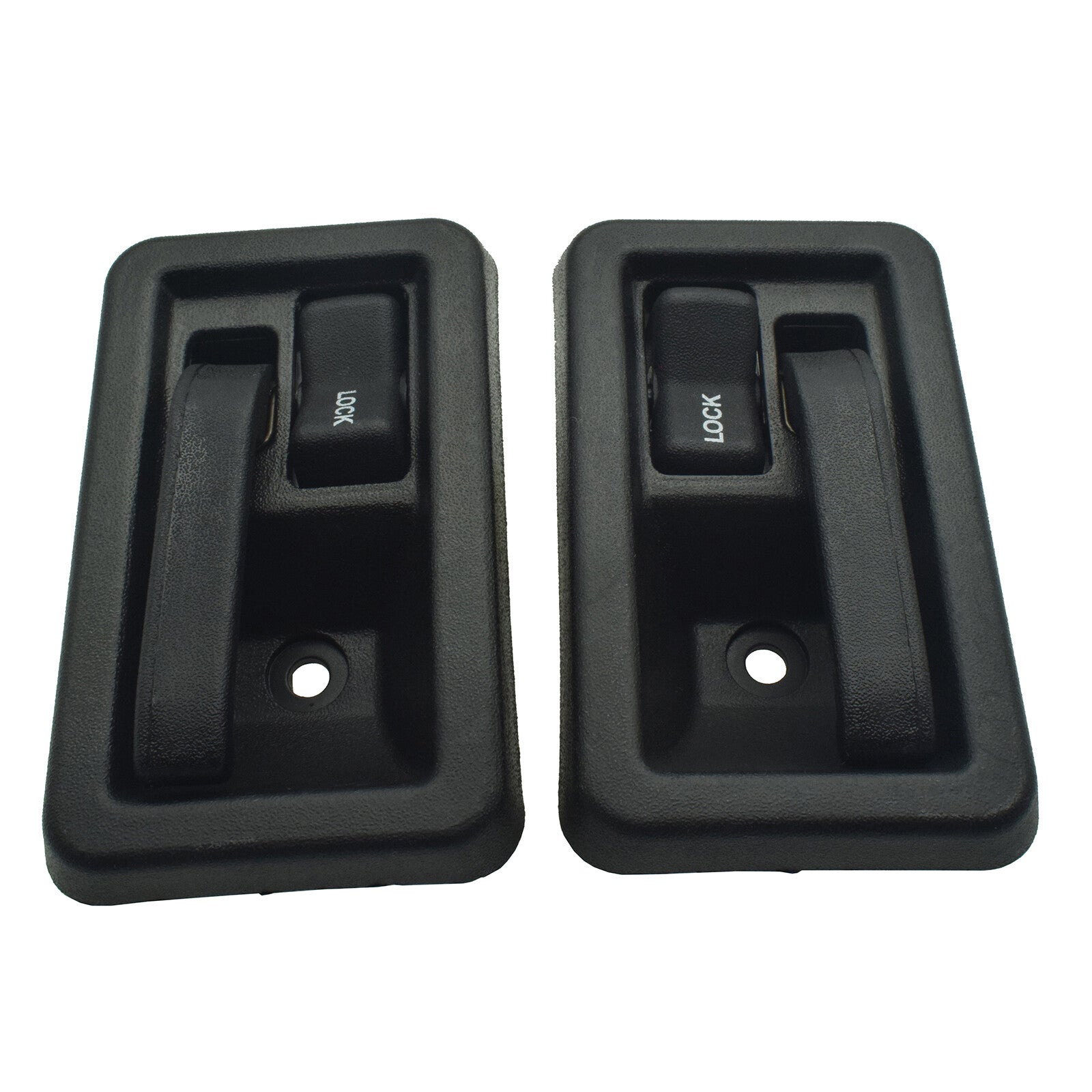 2PCS Interior Door Handle Left  Right Side for Jeep for Wrangler 1987-2004 YJ TJ