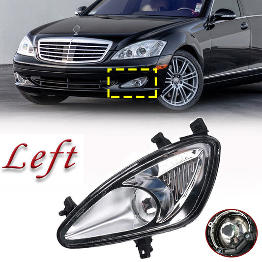 for Mercedes-Benz W221 S550 S600 2007-09 Passenger LH Front Bumper DRL Fog Lamp